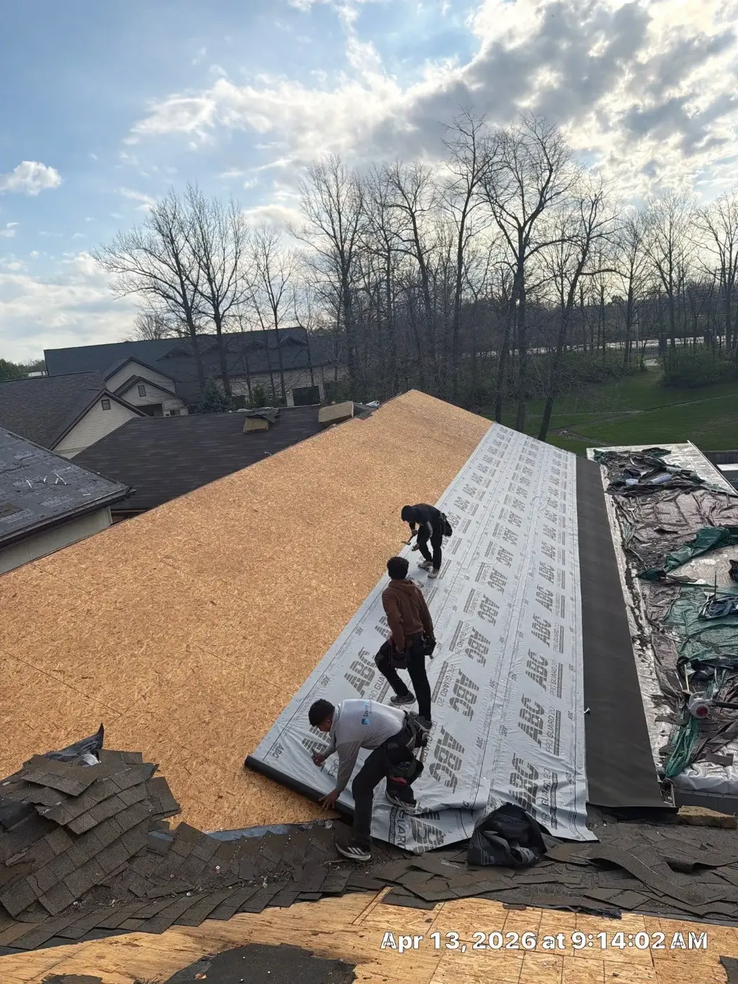 Commercial roof inspection documented in Bargersville